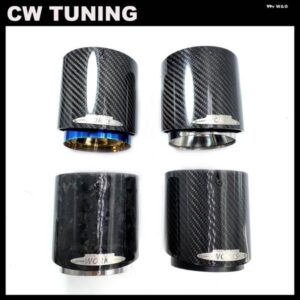 BMW 4色 グロスカーボンマフラー先端排気先端 ミニクーパー S R55 R56 R57 R58 R59 R60 R61 F54 F56 F57 F60