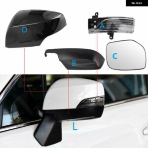 スバル 外側バックミラー ウィンカーランプ リアビューカバー アウトバック 15-18 XV 13-16 レガシィ フォレスター インプレッサ