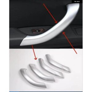 BMW X1 F48 2016-2018 ABS マット車インナードアハンドル トリム カーアクセサリー X2 F47 2018 4個