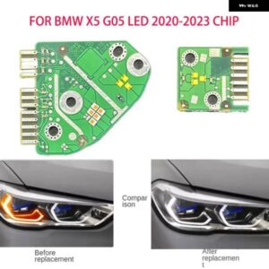 BMW ホワイトライト X5 G05 LED 2020-2023 ヘッドライト DRL チップ バラスト チップ回路基板光源ボードチップ