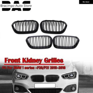 BMW 1シリーズ F20 F21 LCI 120I 2015 2016 2017 フロント バンパー キドニー グリル ラジエーター ガードエアインテーク レーシング グリル 装飾
