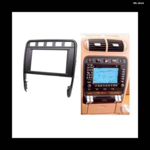 ポルシェ カー ラジオ フェイシア カイエン 955/957 2002-2010 DVD ステレオ フレーム プレート アダプター 取り付けダッシュ