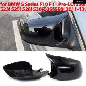 BMW 1ペア リアビューサイドケース トリム バックミラー キャップ 5シリーズ F10 F11 2010-13 PRE-LCI サイドミラー カバー とツール