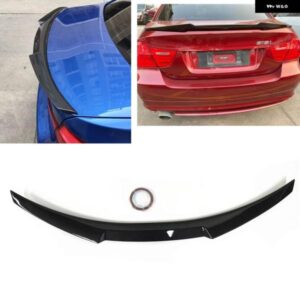 BMW 3シリーズ E90 E90 M3 4ドアセダン 320I 325I 330I 2005-2012 グロスブラック/カーボンルック トランク リア スポイラー リップウィング