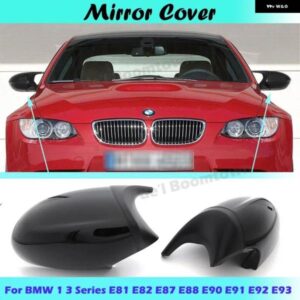 BMW 1 3シリーズ E81 E82 E87 E88 E90 E91 E92 E93 サイド ウイング ミラー カバー リアビューキャップ黒タイプ
