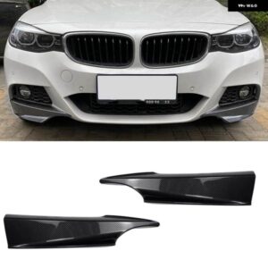 BMW フロント バンパー サイドスプリッターカバー 3シリーズ F34 320I 325I M スポーツ GT モデル専用 2014-2019 フォグランプ アンダー エアベント