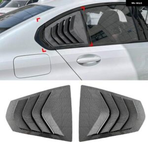 BMW 3シリーズ G20 320I 325I 330I M340I 2019-21-2023 リアウィンドウサイドルーバーシャッター トリム フロントガラス カバー シェード ブラインド