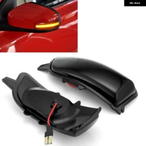 ボルボ ダイナミックウィンカー サイド LED ミラー ライト V40 LL 2013-2019 V60 S60 S80 V70 IIIドアリバースリアビュー インジケータランプ