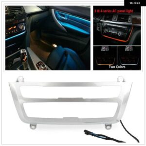 BMW 3/4シリーズ F30 F31 F32 F33 F36 3GT M3 M4 LCI ラジオ LED ダッシュボード センター コンソール A/C パネル ライトダッシュ フレーム