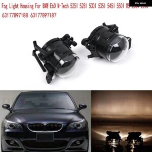 BMW フロント フォグランプ 電球 ランプ ハウジング なし E60 M-TECH 525I 528I 530I 535I 545I 550I M5 2004-2010 63177897188