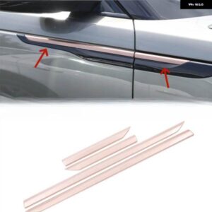 ランドローバー リーフボード装飾サイドフェンダーカバー トリム ABS プラスチック レンジローバー VELAR 2017 2018 カーアクセサリー