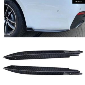 BMW リア バンパー サイド スポイラー カバー 5シリーズ G30 M-TECH 525I 530I 540I 2017-2022 ブーツ スカート 延長 スプリッターコーナー トリム