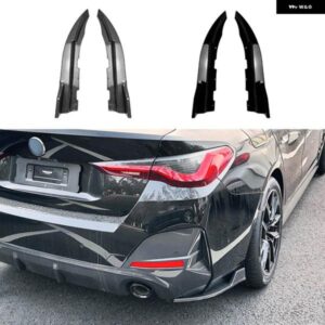 BMW リア バンパー サイド スポイラー カバー リップ 4シリーズ 425I 430I G22 G23 G24 G26 M スポーツ 2020-2024 ブーツ