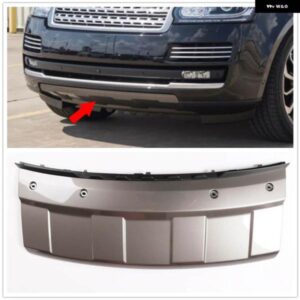 ランドローバー レンジローバー 2013-2017 LR038741 アンダーグレー牽引フックトレーラーカバー フロント バンパー スキッドプレートアンチガードボード