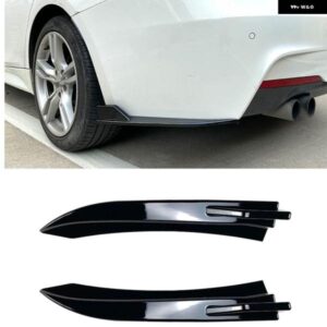 BMW 3シリーズ F30 F31 Mパックスポーツ 320I 325I 328I 335I リア バンパー サイドスプリッターカバー スポイラー コーナーガードプレート 2012-2019