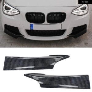 BMW フロント バンパー サイドスプリッターカバー 1シリーズ F20 F21 M スポーツ 2012-2014 118I 125I 車 フォグランプ エアベント インテーク スポイラー