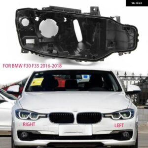 BMW F30 F35 2016-2018 LED ヘッドライト ハウジング F35 ライト ボックス ランプ ハウジング プラスチック ヘッドライト シェルベース ヘッドライト