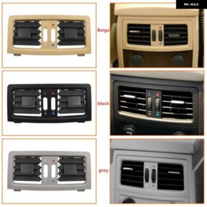 BMW 5シリーズ E60 E61 520I 525I 528I 530I 535I 2003-2009 リア A/C エアベント パネル カバー 調整 アウトレット フレーム グリル