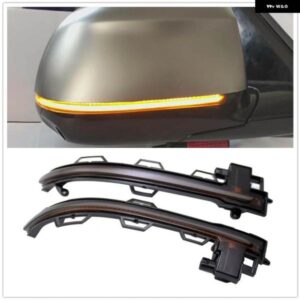BMW X6 X5 X4 X3 2014-2018 LED ミラー ブリンクウィンカースモークドア側リアビューカバー インジケータリバース信号ランプ 電球
