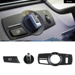 BMW 5/6/7シリーズ F10 F18 GT F07 F06 F12 F02 X3 F25 X4 F26 ヘッドライト ヘッドランプ コントロール スイッチ パネル + ボタン + ノブベース バージョン