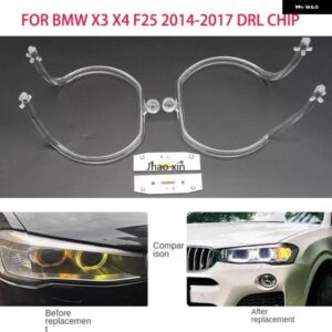 BMW X3 X4 F25 2014-2017 ヘッドライト DRL ライトストリップ エンジェルアイズ チップ バラスト モジュール イルミネーション メンテナンス アクセサリー