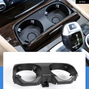 BMW 7シリーズ F01 F02 F04 730 740 750 760 2008-2015 黒 ダッシュボード 水ドリンクカップ ホルダー パネル カバー サポート 51169179820