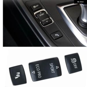 BMW 1 2 3 4シリーズ F32 F36 2013-2018 GT F30 車 ESP オフ電気スイッチ ボタン リペアスポーツエコプロ P キーノブカバー キット