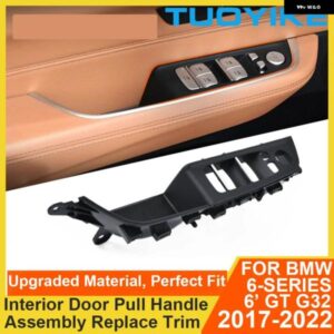 BMW LHD RHD 車インナードアプルハンドルカバー アームレスト アセンブリ トリム フロントリア LR 4色 6 GT G32 2017-22 用交換
