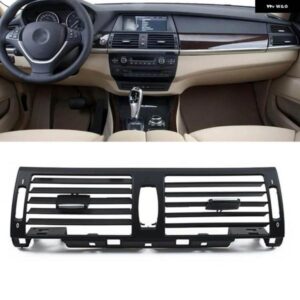 BMW X5 E70 2007-2013 X6 E71 2008-2014 フロントセンターエア アウトレット ベント パネル カバー トリム 車 DASNBOARD コンディショニング グリル