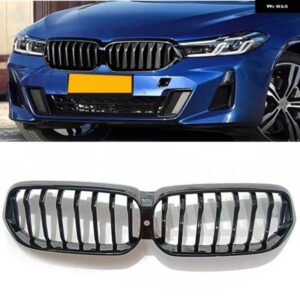 BMW フロントキドニー グリル 6シリーズ G32 6GT 630I 640I 650I 2021-2023 アドバンス バージョン 単線アッパー バンパー フードメッシュ
