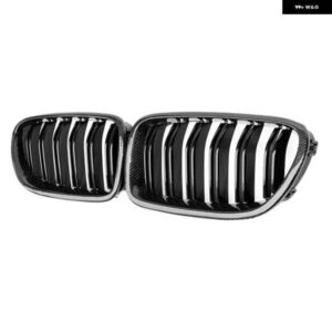 BMW カーボンダブルスラットフロントキドニー グリル 5シリーズ F10 F11 M5 2010-2016