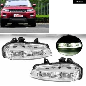 ランドローバー フロント バンパー フォグランプ レンジローバー EVOQUE ダイナミック 2010-2015 車ターン運転 フォグランプ 信号日デイランプ 電球