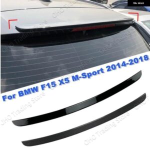 BMW X5 F15 MP X5 F15 M スポーツ 2014-18 リアルーフ スポイラー ウイング チューニンググロスブラック 外装 装飾