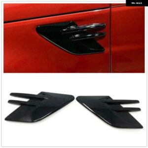 ランドローバー フェンダーサイドエア アウトレット ベントカバー トリム レンジローバースポーツ L494 2018-2022 LR098787 LR098791 黒 カナード