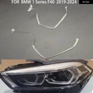 BMW 1シリーズ F40 2019-2024 ヘッドライト バラスト DRL エンジェルアイズ ホワイト デイタイム ランニングライト バー開口 LED