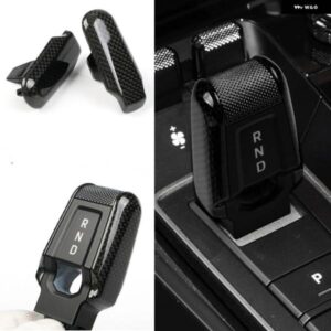 ポルシェ カーボン インテリア ギア シフト シフター ノブカバー トリム 992 911 2019-2023