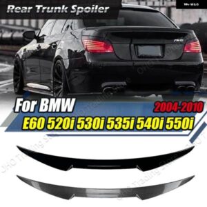 BMW M4 スタイル リア スポイラー 5シリーズ E60 リア トランク スポイラー スプリッターテール翼 5シリーズ 520I 525I 530I 530D 2004-2010