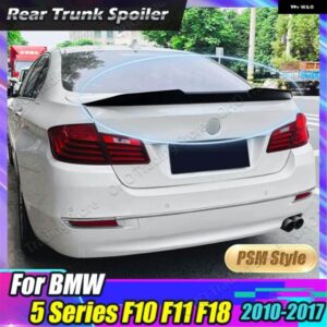 BMW リア スポイラー ウィング 5シリーズ F10 F18 M5 520I 525I 528I 530I 535I 2010-2017 PSM スタイル トランク リップテール トランク スポイラー