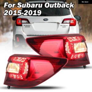 スバル 外側左/右 テールライト アウトバック 2015-2019 リアライトと ドライビングランプブレーキランプ ウィンカーランプ