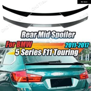 BMW リア スポイラー ミッド トランク リップ 5シリーズ F11 520I 528I 535I 535D 550I ツーリング 2011-2017 テールルーフミドルテールゲート ウイング