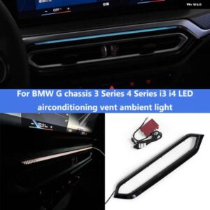 BMW 3シリーズ 4シリーズ I3 I4 G20 11色 LED アンビエントライト LED エアコン ベント 中央 制御 アンビエントライト