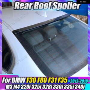 BMW VC スタイル ルーフミドルテールゲートウィング F30 F31 F35 F80 リア スポイラー トランク リップテール M3 M4 320I 325I 330I 335I 340I 2012-2018