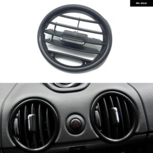 ポルシェ 1個 インテリア ダッシュボード A/C エアベント アウトレット グリル ケイマンボクスター 987 2006-2012 クロームブラッ