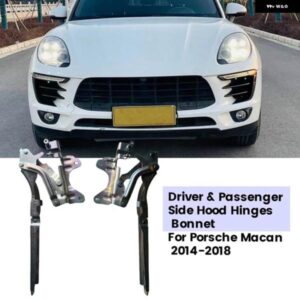 ポルシェ 1ペア ボンネット ヒンジドライバー 助手席側 95B823302B 95B823301E マカン 2014-2018 エンジン ボンネッ