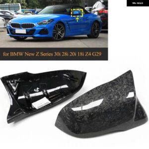BMW ミラー カバー カーボンサイドリアビューキャップクリップオン F40 F52 F53 F44 F45 F46 X1 F48 F49 X2 F39 Z4 G29 トヨタ スープラ A90