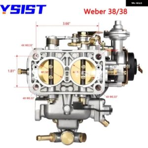 BMW ウェーバー 38/38 DGES DGAS キャブレター 2 バレル EMPI EPC 38E 390 CFM 19830.202 トヨタ ピックアップ ベンツ CARBY ASSY