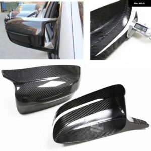 BMW M3 M4 スタイル カーボンバックミラー カバー アドオンキャップ G20 G22 G30 G31 G38 3/4/5/7/8シリーズ 330 430 530I 2017-2021