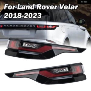 ランドローバー 外側左/右 テールライト レンジローバーヴェラール 2017-2024 LED ドライビングランプブレーキランプ ウィンカーランプ