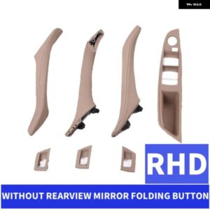 BMW RHD 右手車室内ドアプルハンドル革セットバックミラー 折りたたみ ボタン 5シリーズ F10 F11 F18 520 525