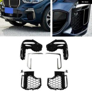 BMW フロント バンパー サイド エアベント フォグライト グリル X5 G05 2019-2023 フォグランプ カバー 眉 トリム インテーク フレーム スプリッター グリル